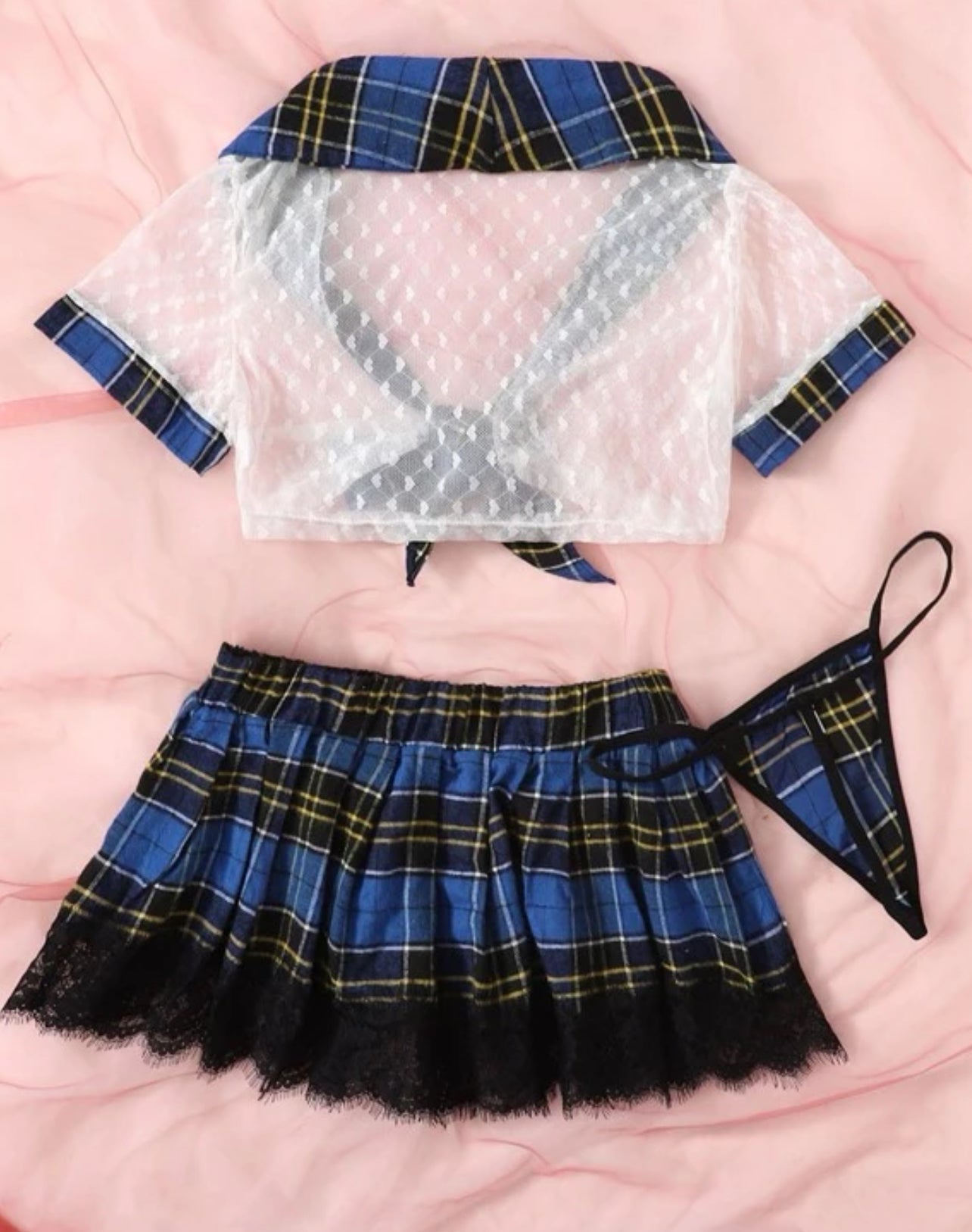 Colegiala azul
