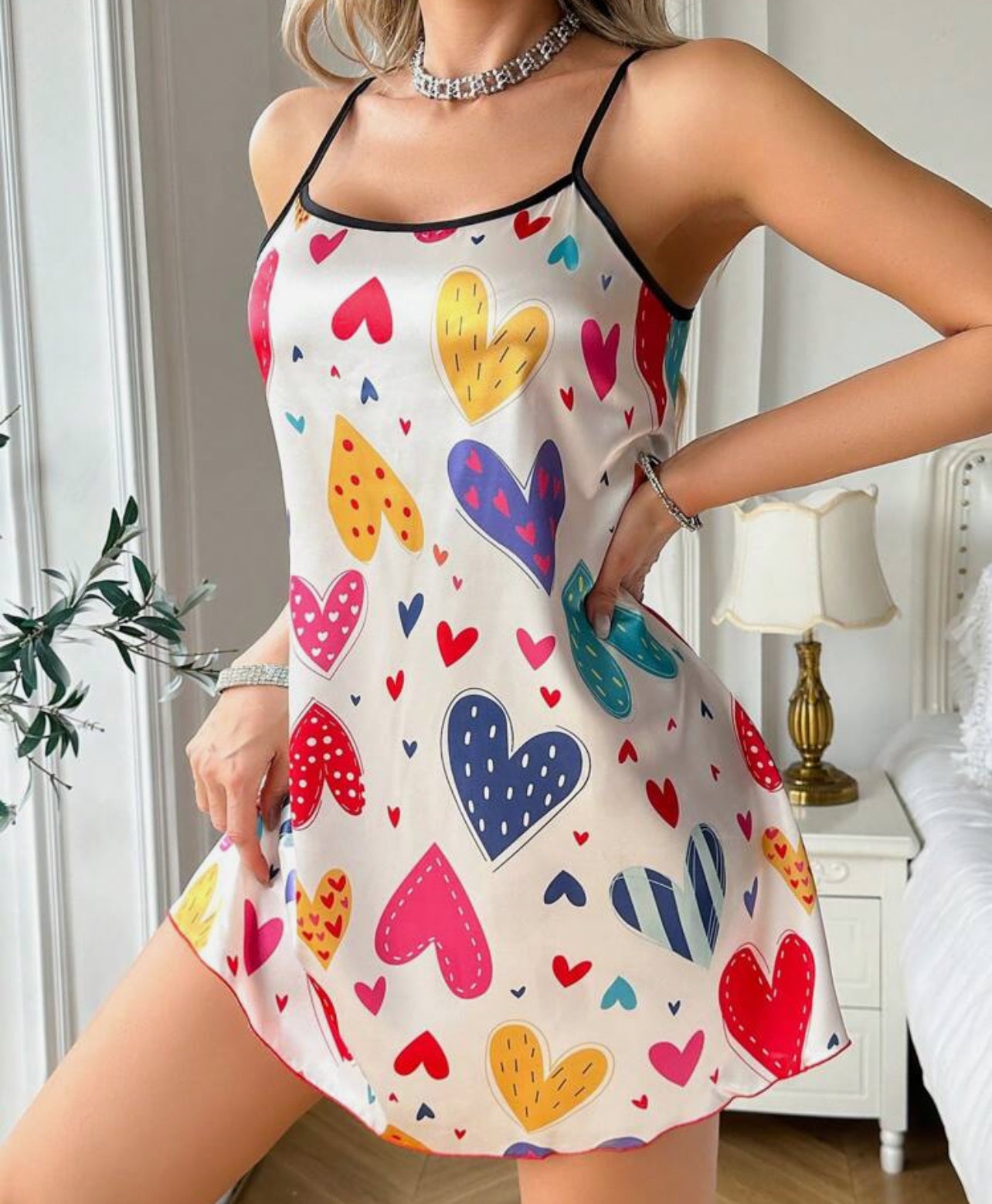 Camisón multicolor
