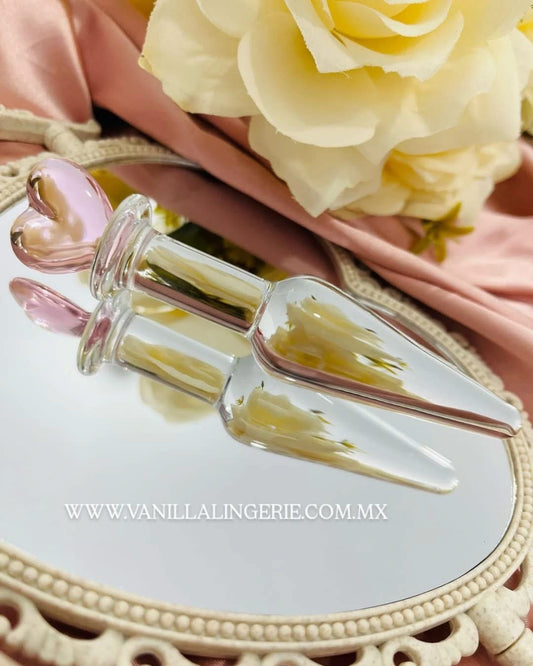 Plug anal cristal