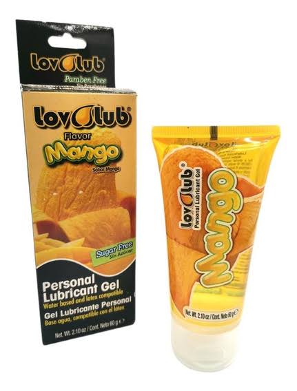 Lubricante base agua sabor