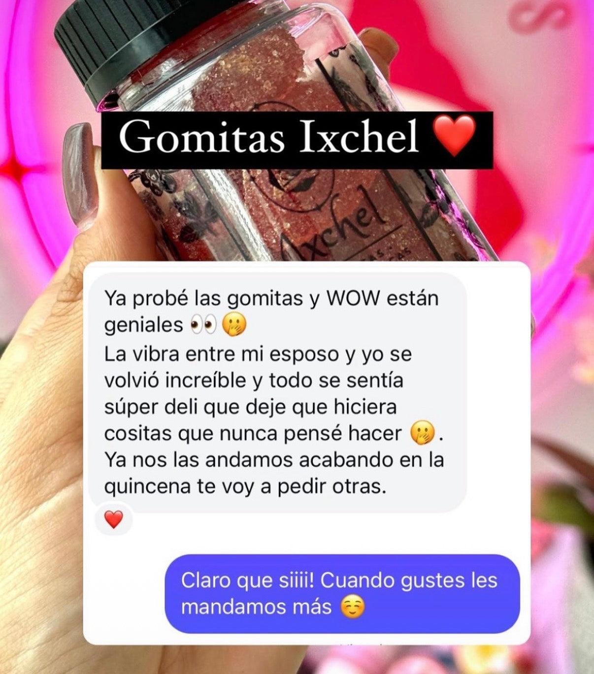 Gomitas afrodisíacas