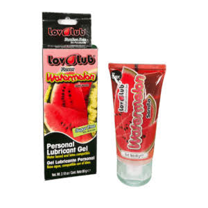 Lubricante base agua sabor